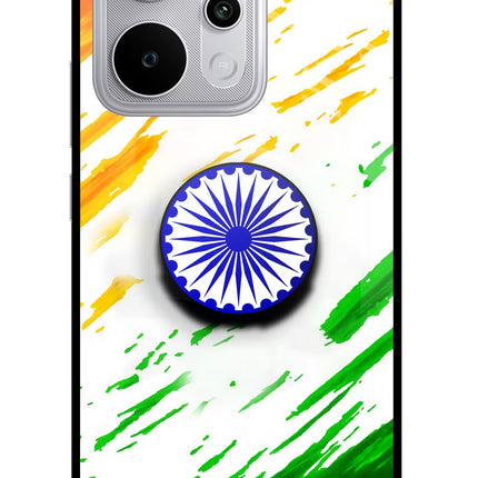 Indian Flag Ashoka Chakra Realme P4 Power 5G Pop Case by Casekaro