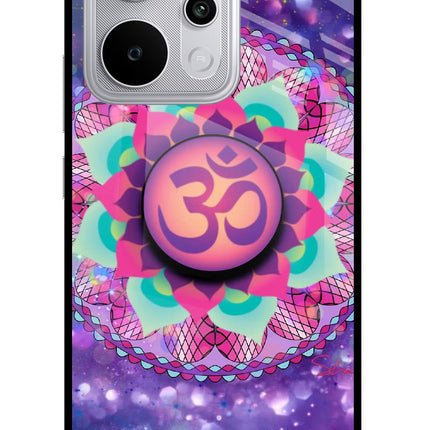 Om Purple Realme P4 Power 5G Pop Case by Casekaro