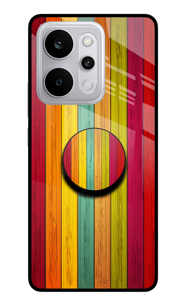 Multicolor Wooden Realme P4 Power 5G Pop Case by Casekaro