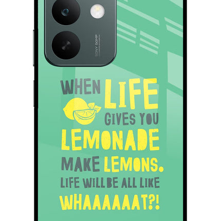 Quote Realme C85 5G Glass Case Back Cover by Casekaro