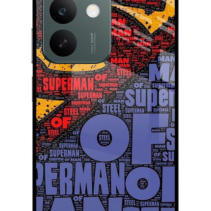 Superman Realme C85 5G Glass Case Back Cover by Casekaro
