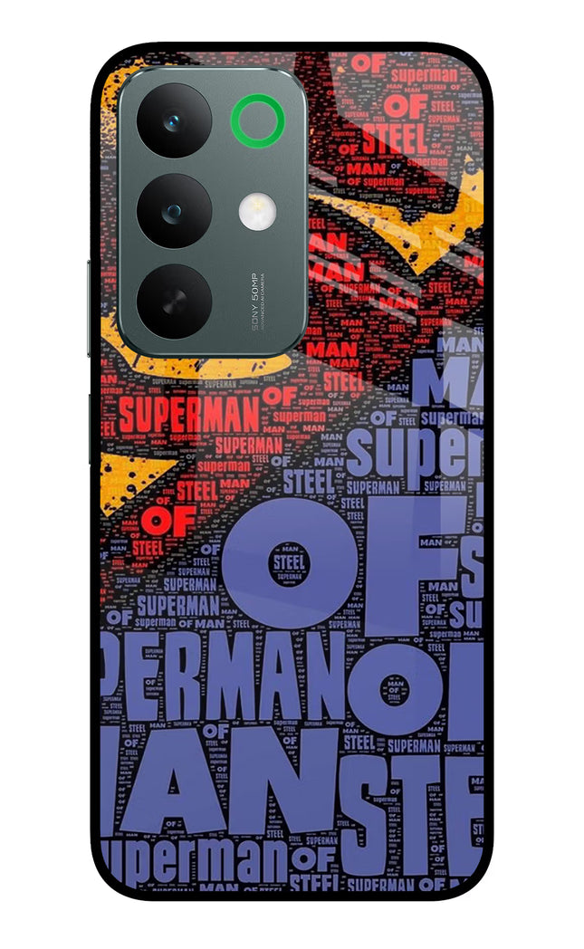 Superman Realme C85 5G Glass Case Back Cover by Casekaro