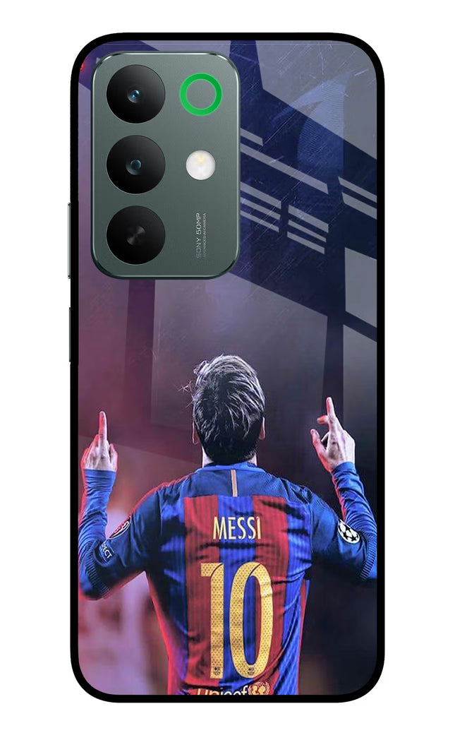 Messi Realme C85 5G Glass Case Back Cover by Casekaro