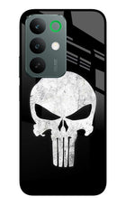 Punisher Skull Realme C85 5G Glass Case Back Cover by Casekaro