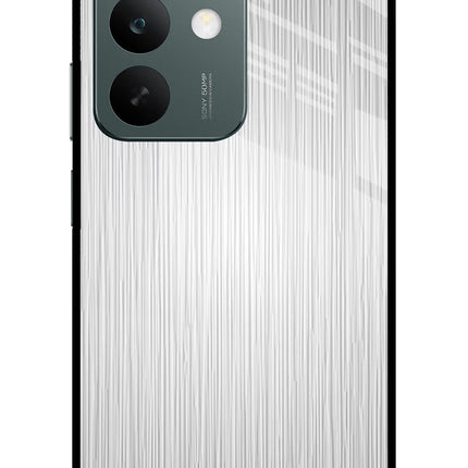 Wooden Grey Texture Realme C85 5G Glass Case Back Cover by Casekaro