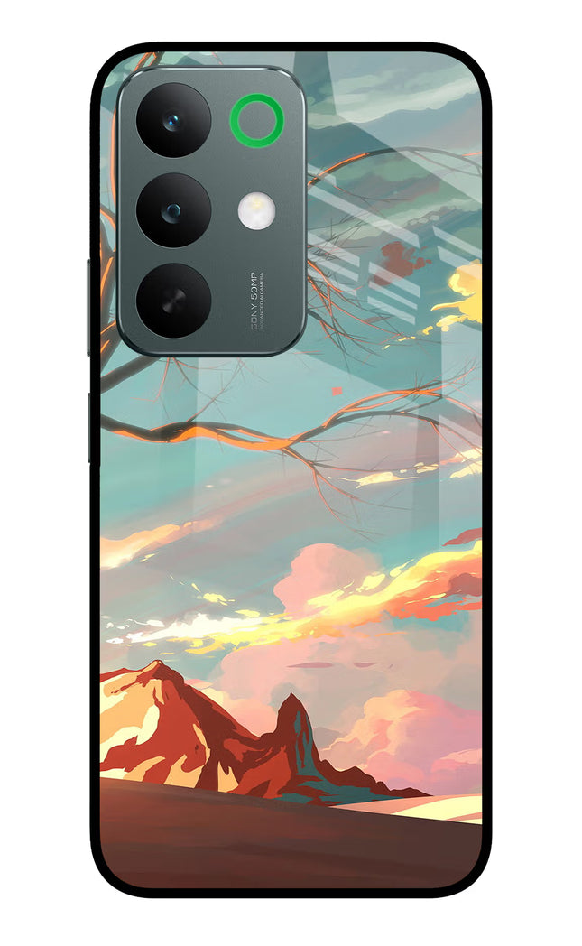 Scenery Realme C85 5G Glass Case Back Cover by Casekaro