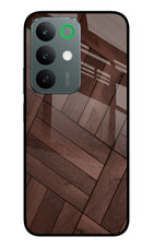 Wooden Texture Design Realme C85 5G Glass Case Back Cover by Casekaro