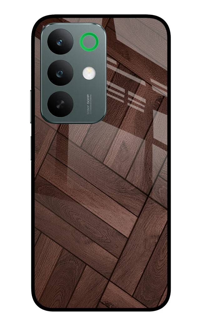 Wooden Texture Design Realme C85 5G Glass Case Back Cover by Casekaro