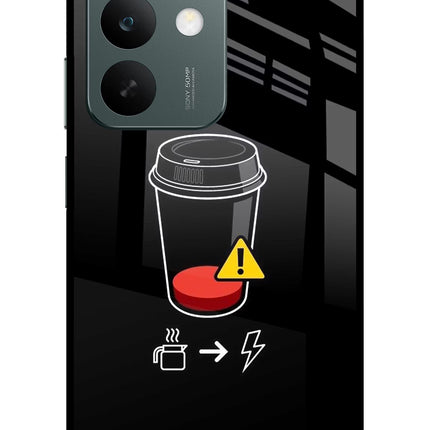 Coffee Realme C85 5G Glass Case Back Cover by Casekaro