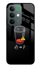 Coffee Realme C85 5G Glass Case Back Cover by Casekaro
