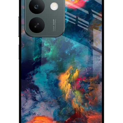 Artwork Paint Realme C85 5G Glass Case Back Cover by Casekaro