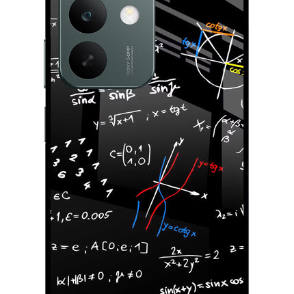 Mathematics Formula Realme C85 5G Glass Case Back Cover by Casekaro