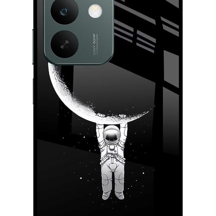 Moon Space Realme C85 5G Glass Case Back Cover by Casekaro