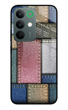Multicolor Jeans Realme C85 5G Glass Case Back Cover by Casekaro