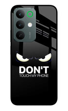Don'T Touch My Phone Realme C85 5G Glass Case Back Cover by Casekaro