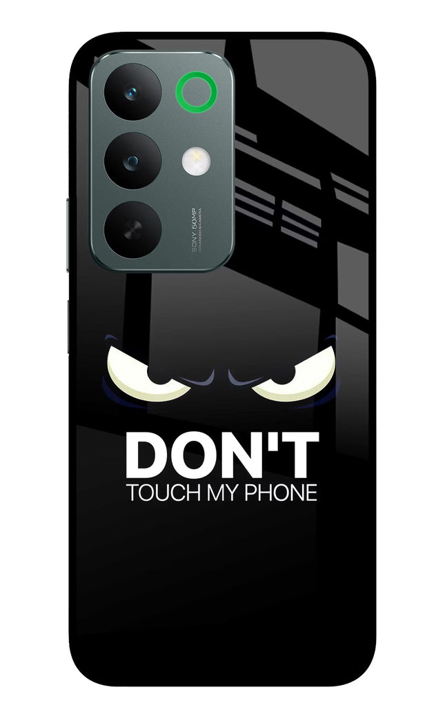 Don'T Touch My Phone Realme C85 5G Glass Case Back Cover by Casekaro