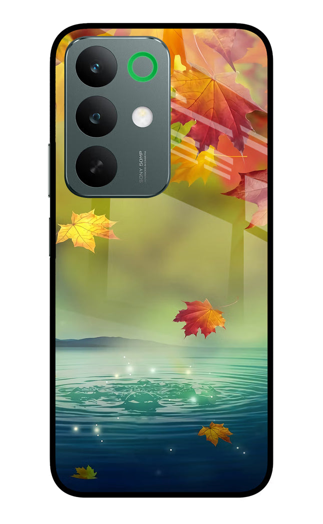 Flowers Realme C85 5G Glass Case Back Cover by Casekaro