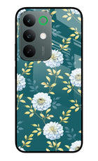 Flowers Realme C85 5G Glass Case Back Cover by Casekaro