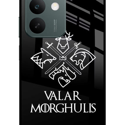 Valar Morghulis | Game Of Thrones Realme C85 5G Glass Case Back Cover by Casekaro