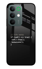 Life Motto Code Realme C85 5G Glass Case Back Cover by Casekaro
