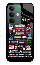 FRIENDS Realme C85 5G Glass Case Back Cover by Casekaro