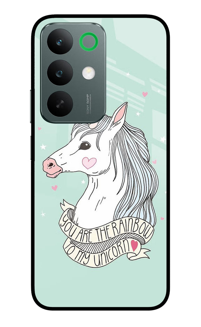 Unicorn Wallpaper Realme C85 5G Glass Case Back Cover by Casekaro