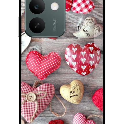 Love Wallpaper Realme C85 5G Glass Case Back Cover by Casekaro