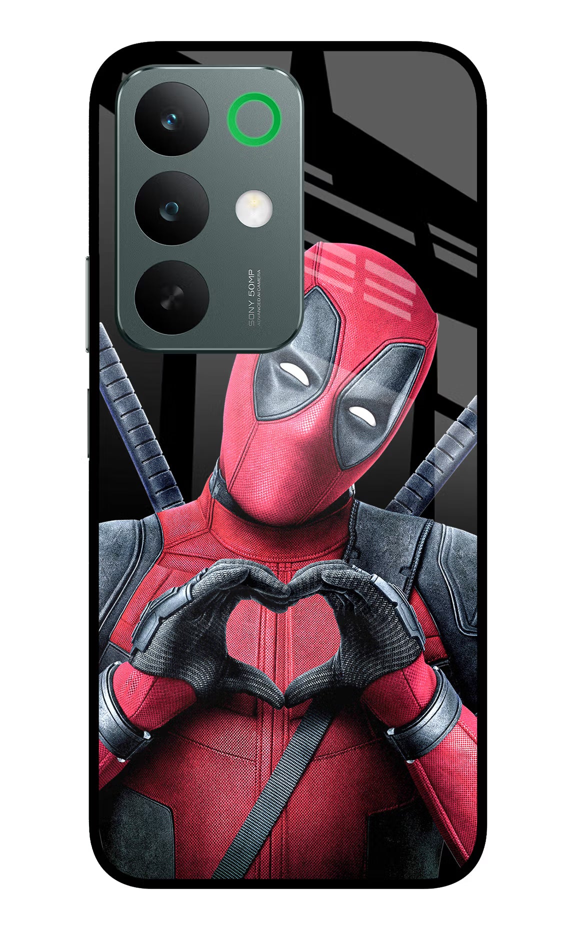 Deadpool Realme C85 5G Glass Case