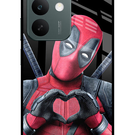 Deadpool Realme C85 5G Glass Case Back Cover by Casekaro