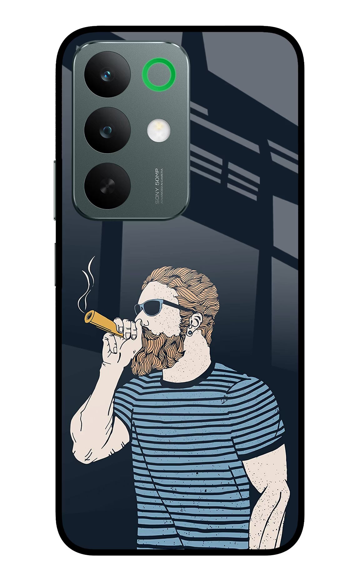 Smoking Realme C85 5G Glass Case