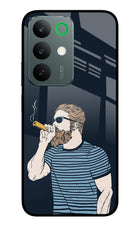 Smoking Realme C85 5G Glass Case Back Cover by Casekaro