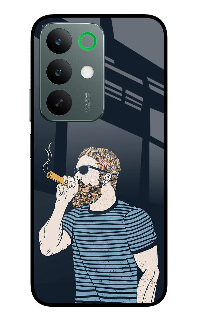 Smoking Realme C85 5G Glass Case Back Cover by Casekaro