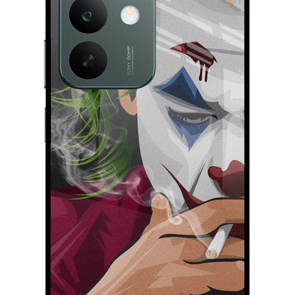 Joker Smoking Realme C85 5G Glass Case Back Cover by Casekaro