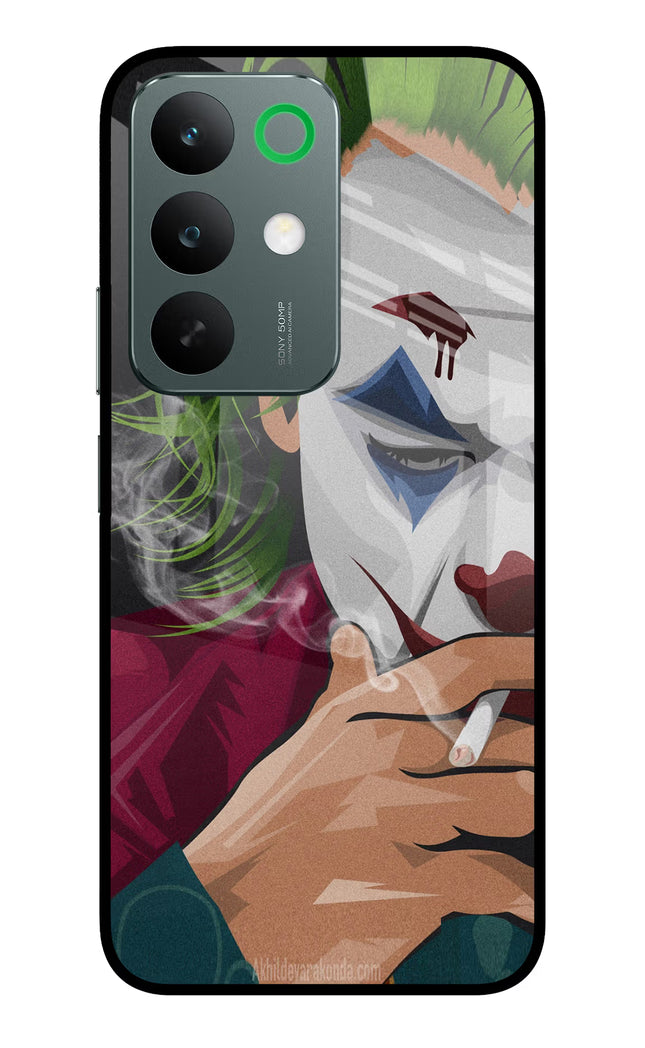 Joker Smoking Realme C85 5G Glass Case Back Cover by Casekaro