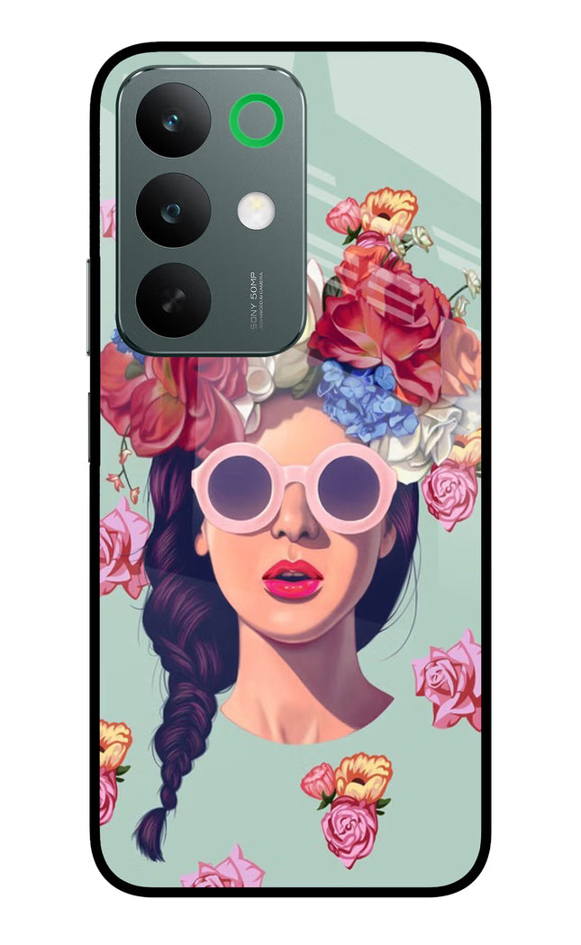 Pretty Girl Realme C85 5G Glass Case Back Cover by Casekaro