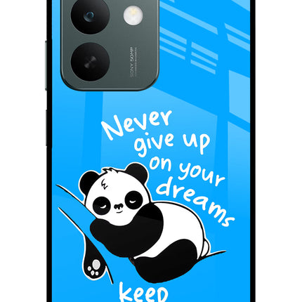 Keep Sleeping Realme C85 5G Glass Case Back Cover by Casekaro