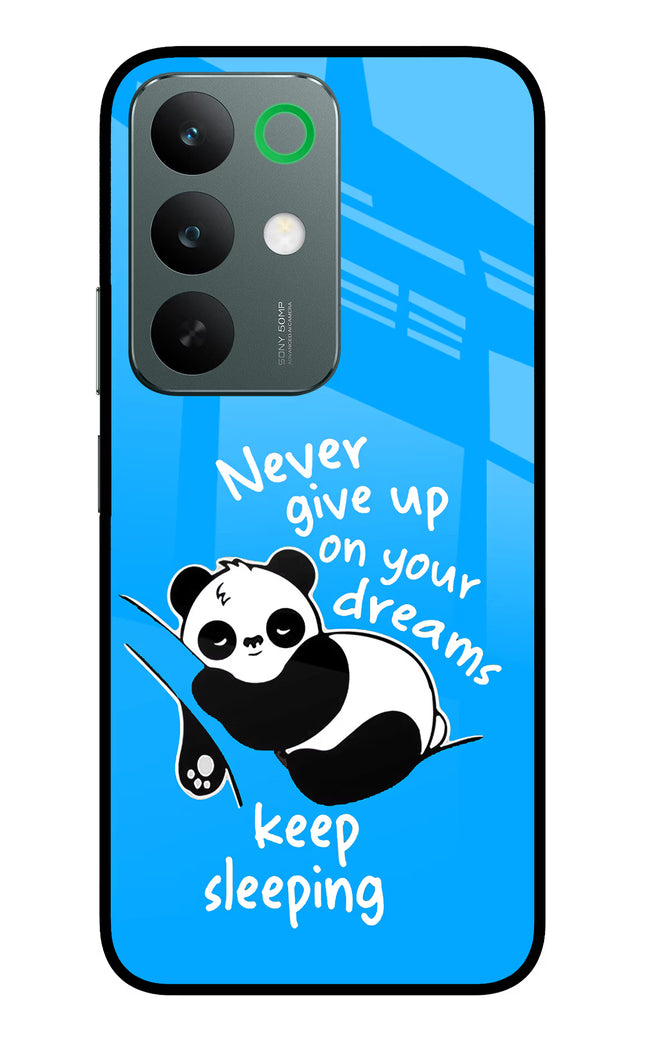 Keep Sleeping Realme C85 5G Glass Case Back Cover by Casekaro