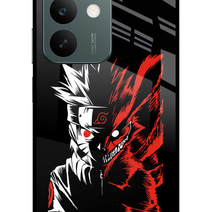 Naruto Two Face Realme C85 5G Glass Case Back Cover by Casekaro