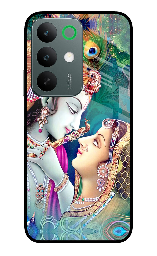 Lord Radha Krishna Realme C85 5G Glass Case Back Cover by Casekaro