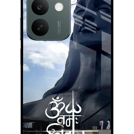 Om Namah Shivay Realme C85 5G Glass Case Back Cover by Casekaro