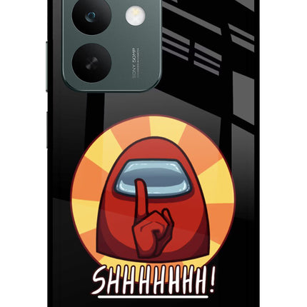 Among Us Shhh! Realme C85 5G Glass Case Back Cover by Casekaro