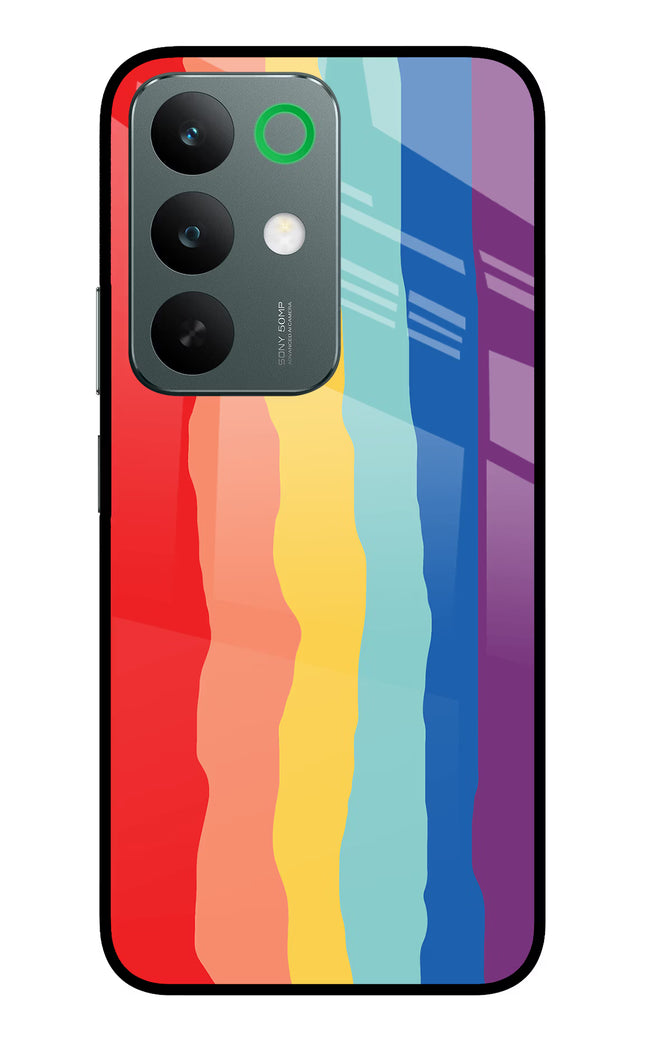 Rainbow Realme C85 5G Glass Case Back Cover by Casekaro