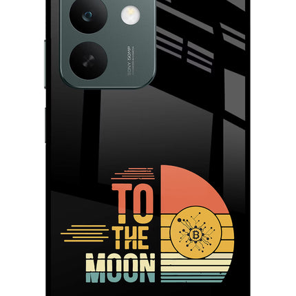 To the Moon Realme C85 5G Glass Case Back Cover by Casekaro
