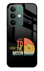 To the Moon Realme C85 5G Glass Case Back Cover by Casekaro
