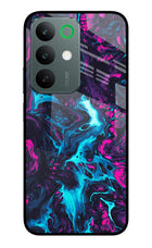 Abstract Realme C85 5G Glass Case Back Cover by Casekaro