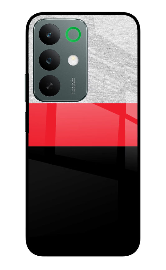 Tri Color Pattern Realme C85 5G Glass Case