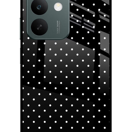 White Dots Realme C85 5G Glass Case Back Cover by Casekaro