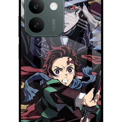 Demon Slayer Realme C85 5G Glass Case Back Cover by Casekaro