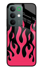 Fire Flames Realme C85 5G Glass Case Back Cover by Casekaro