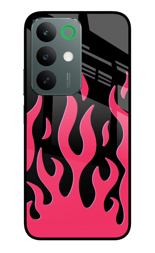 Fire Flames Realme C85 5G Glass Case Back Cover by Casekaro